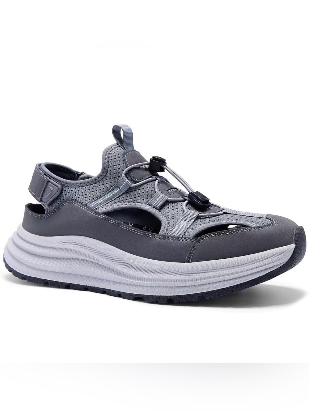 Men's Orthopedic Close Toes Hiking Sandals:
